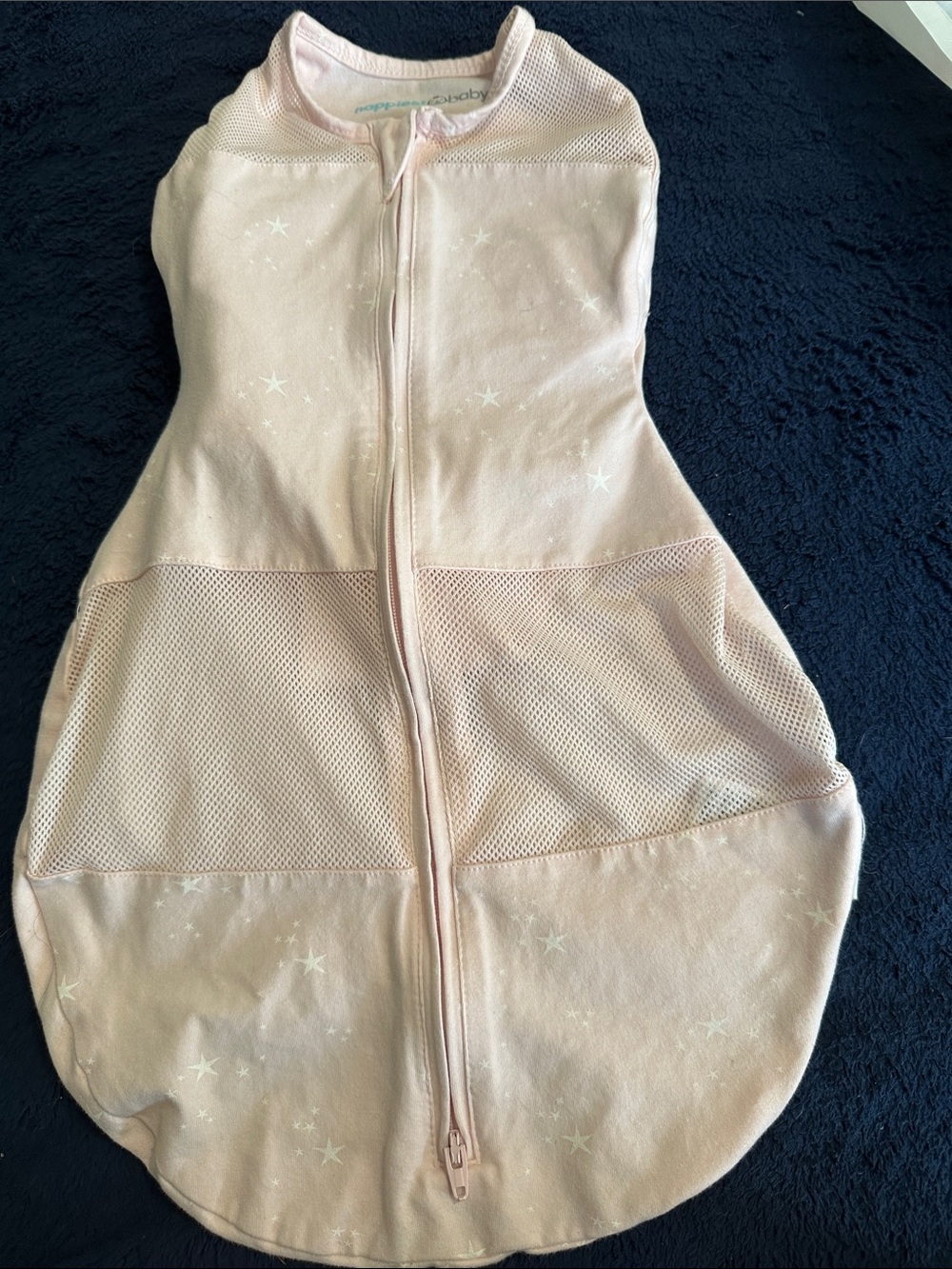 Baby sleep pea swaddle